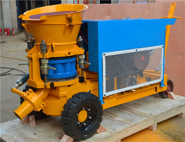 Advantages and disadvantages of dry shotcrete machine