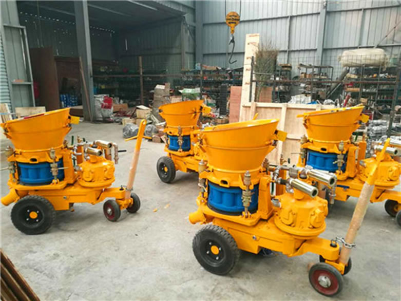 Advantages and disadvantages of dry shotcrete machine