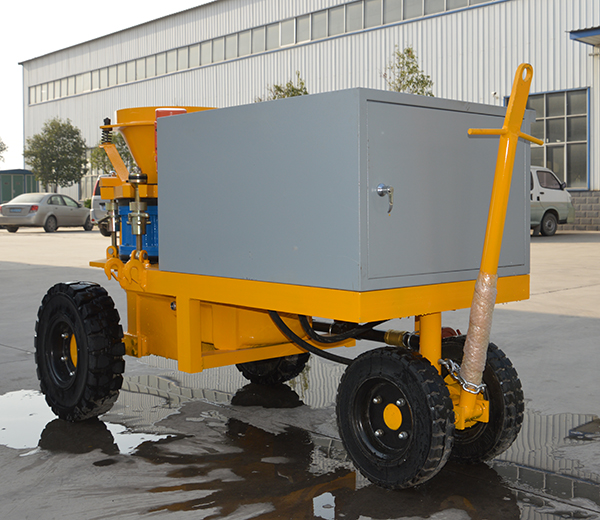 Explosion-proofing cement shotcrete machine