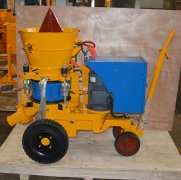 Shotcrete technology of shotcrete machine