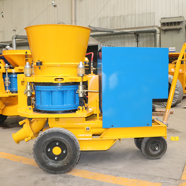 Gunite machine for swimming pool