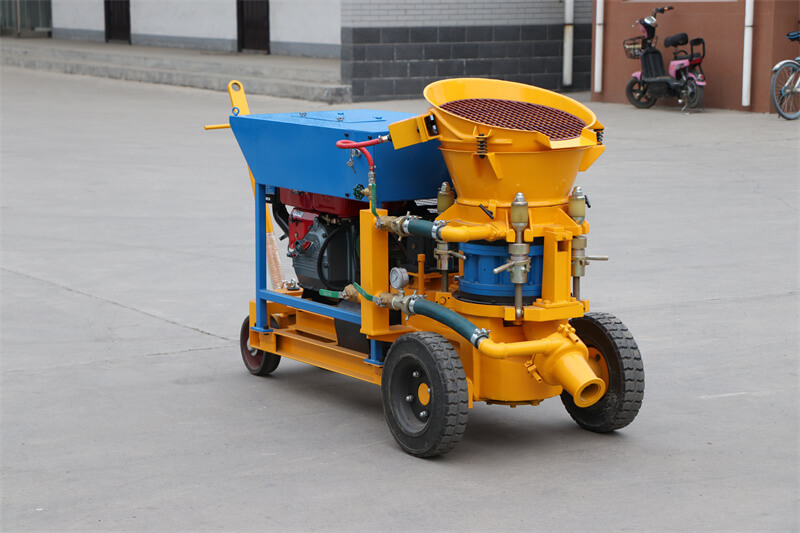 Diesel driven shotcrete machine manufacturers