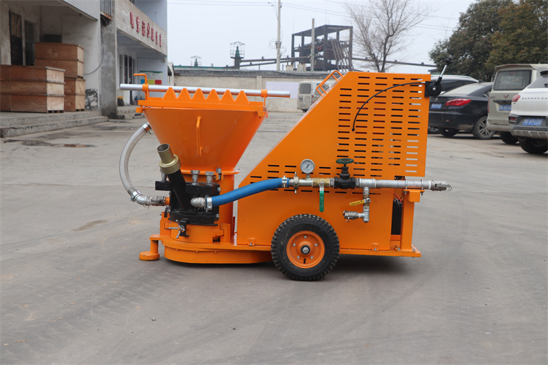 Dry mix shotcrete machine for dry concrete spraying