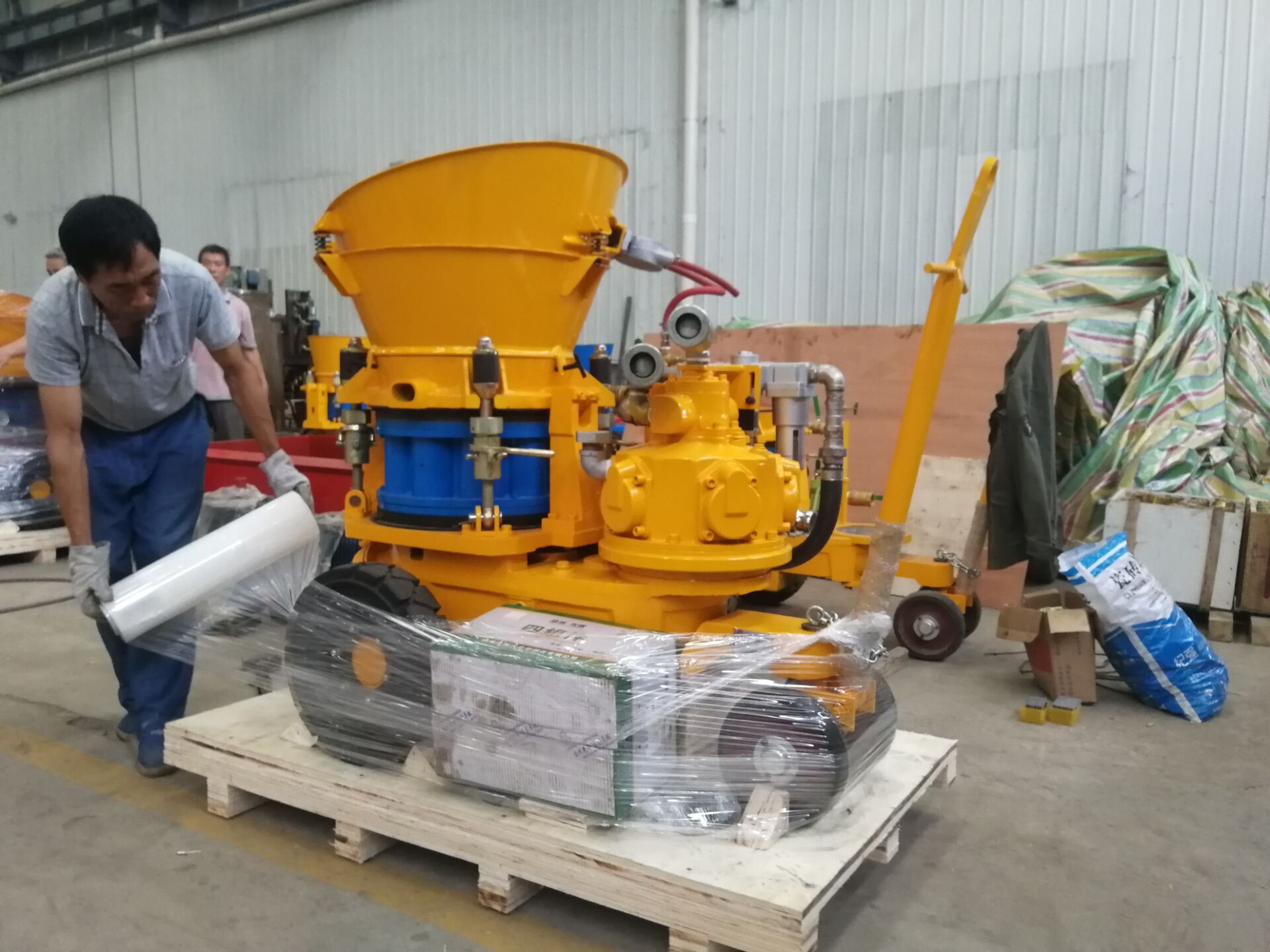 Concrete gunning machine for sale