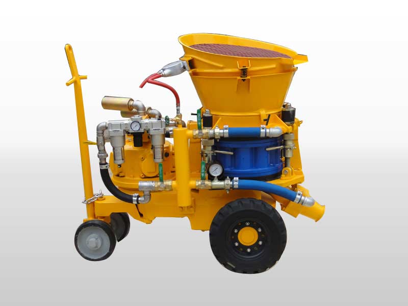 GZ-5 air motor driven dry-mix gunite machine