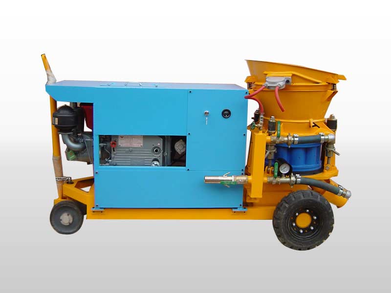 GZ-5 air motor driven dry-mix gunite machine