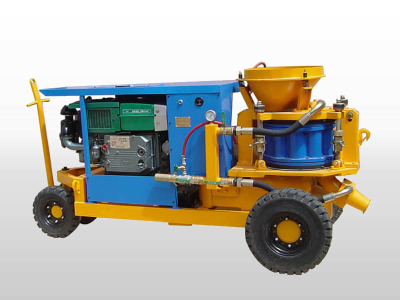 GZ-9 diesel drive dry-mix gunite machine