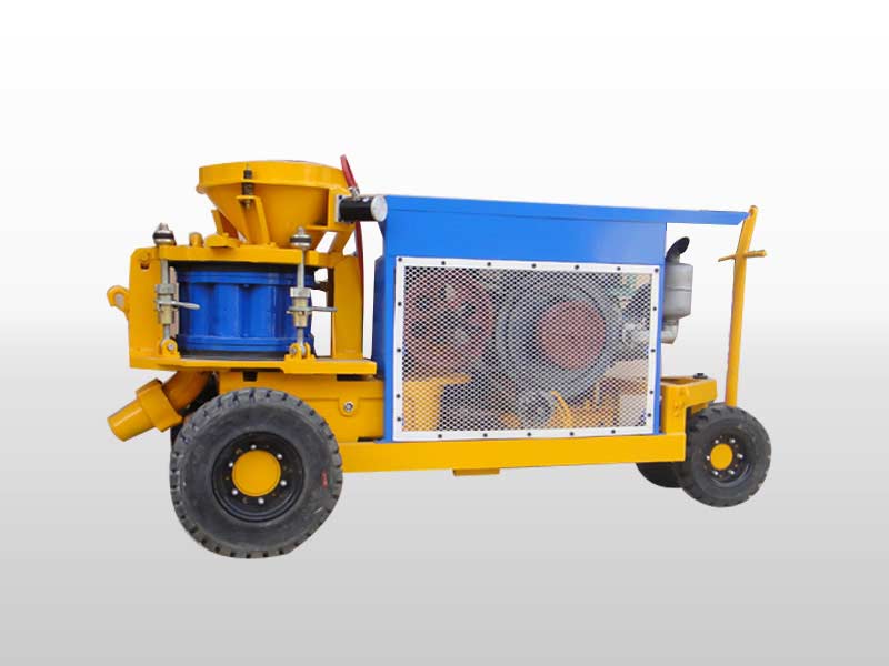 GZ-9 diesel drive dry-mix gunite machine