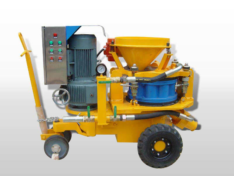 GSZ3000V adjustable speed dry or wet-mix shotcrete