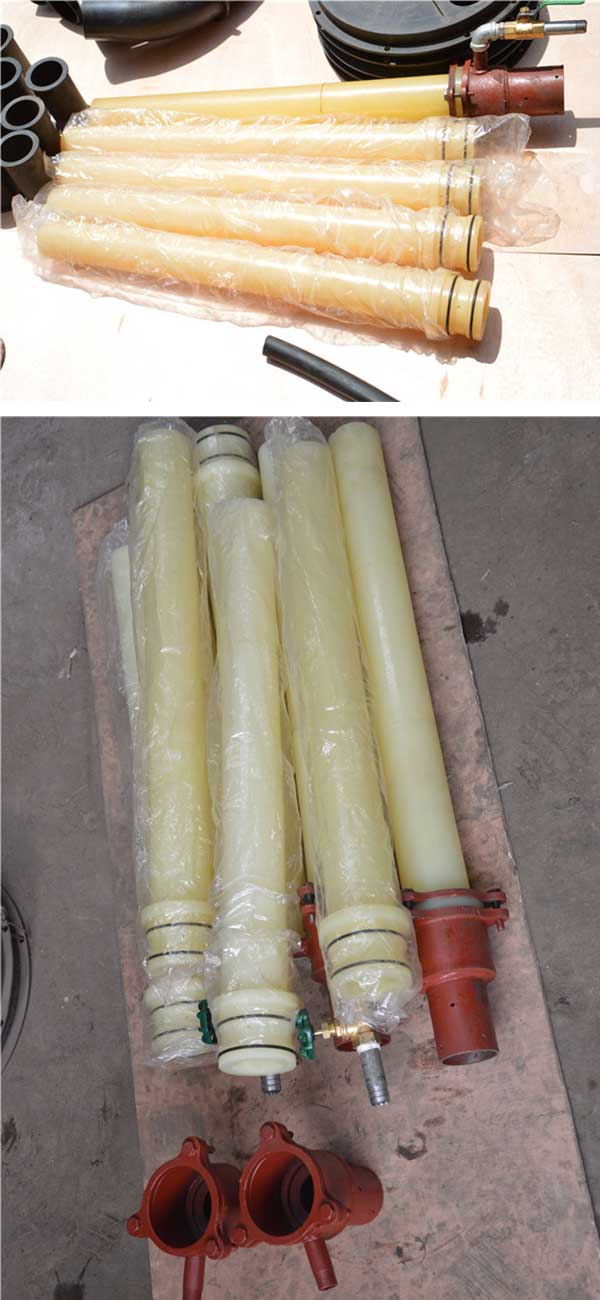Shotcrete machine spare part